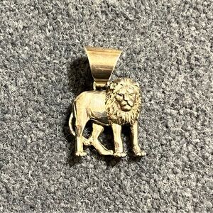 Silver Lion Pendant
